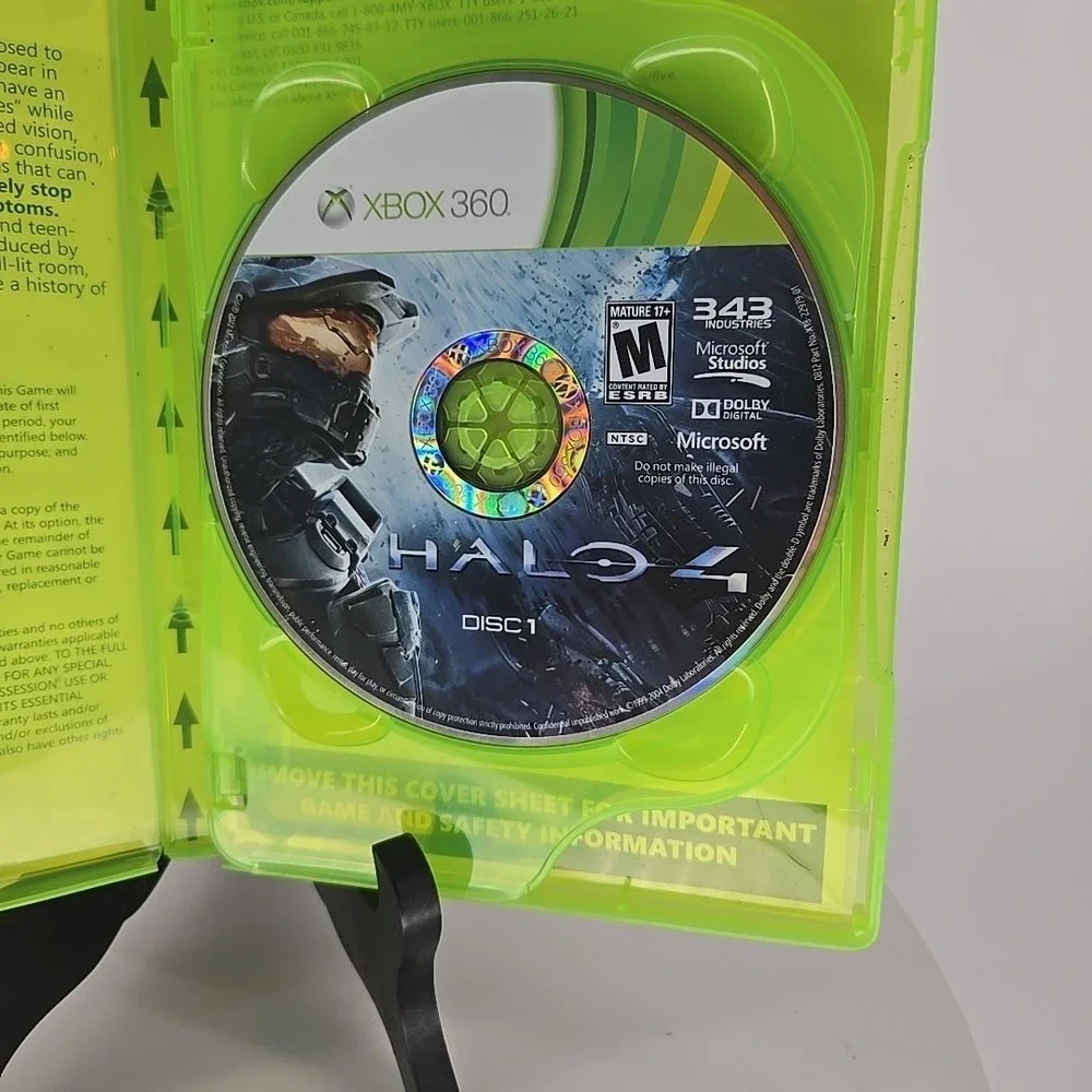Halo 4‎ Microsoft Xbox 360 Video Game Complete
